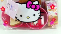 HELLO KITTY Sweet Bag Toy Food Play Doh Breakfast Dippin Dots Croissants