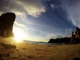 Railay Beach, Thailand / Sunset time lapse