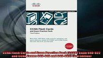 EBOOK ONLINE  CCNA Flash Cards and Exam Practice Pack CCENT Exam 640822 and CCNA Exams 640816 and  BOOK ONLINE