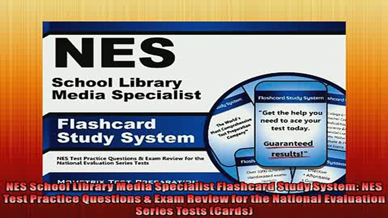 FREE DOWNLOAD  NES School Library Media Specialist Flashcard Study System NES Test Practice Questions   BOOK ONLINE