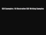 Download SEO Examples: 10 Illustrative SEO Writing Samples PDF Online