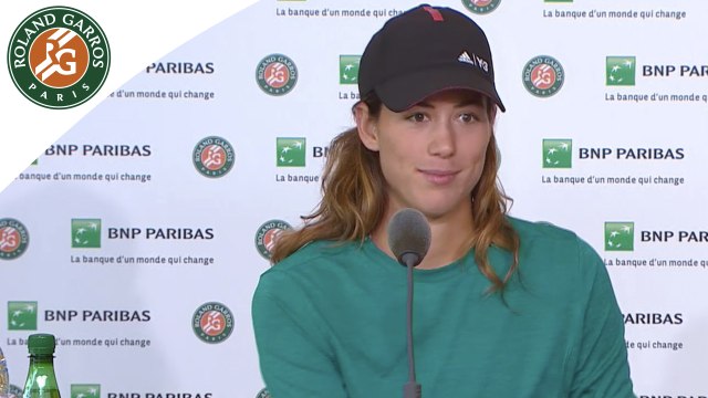 Roland-Garros 2016 - Conférence de presse Muguruza / 1T