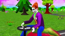 Funny Joker Spiderman Driving Fruits Car Epic Party Compilation _ Fun Learning Fruits For Children