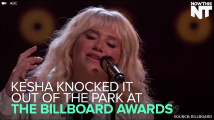 Kesha Nails Bob Dylan Cover At Billboard Music Awards