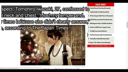 Japanese Pop Star Stabbed Dozens of Times by Fan