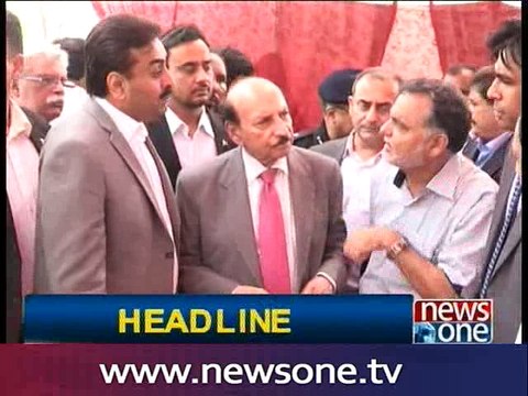 CM Sindh visits different areas of Karachi