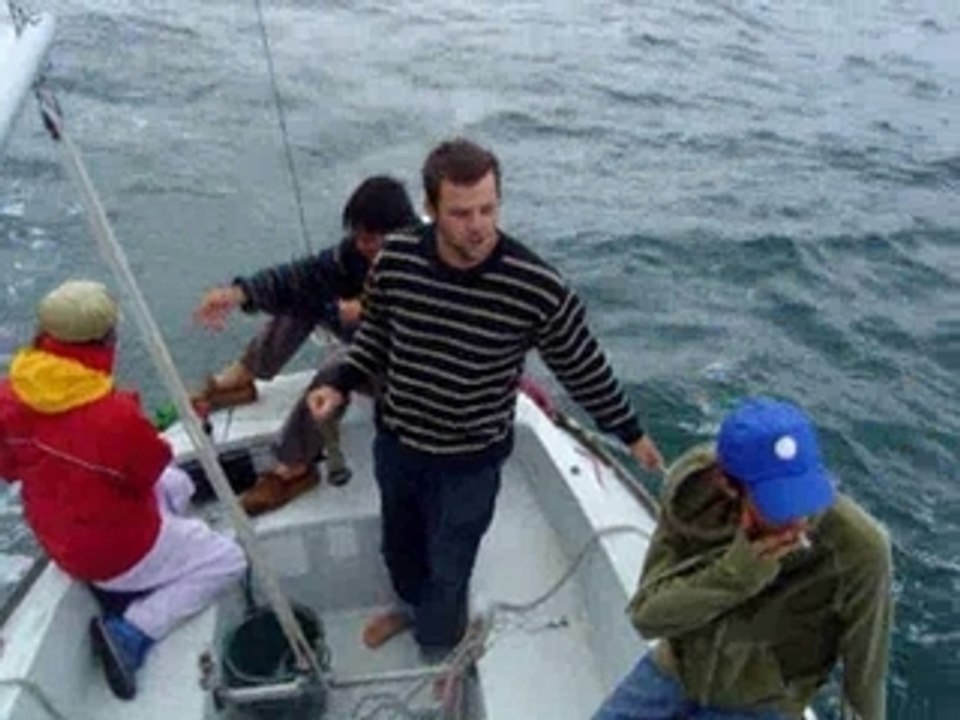 Fred en bateau