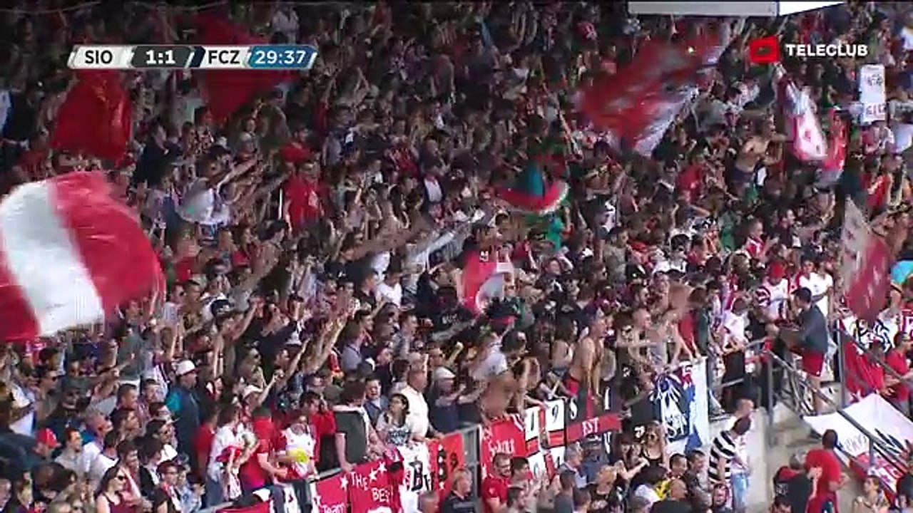 Sion 2:2 Zürich  22.05.16 (35.Runde 2015/16)