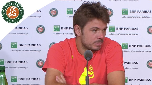 Roland-Garros 2016 - Conférence de presse Wawrinka / 1T