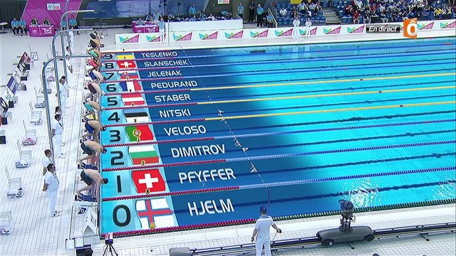 séries 400m 4 nages H - ChE 2016 natation (Pedurand, D'Oriano)