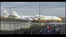 Antonov An-225 takeoff and landing 2016