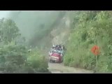 Truck Falling off the Cliff