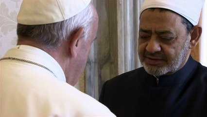 Reunião histórica entre papa e grande imã Ahmed al-Tayeb