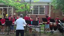 Roselle Park High School Percussion Ensemble- RP Summerfest, 5/29/13- James Bond,part 2