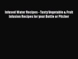 PDF Infused Water Recipes - Tasty Vegetable & Fruit Infusion Recipes for your Bottle or Pitcher