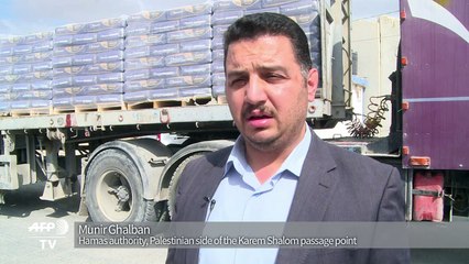 Gaza cement deliveries resume after Israel lifts ban