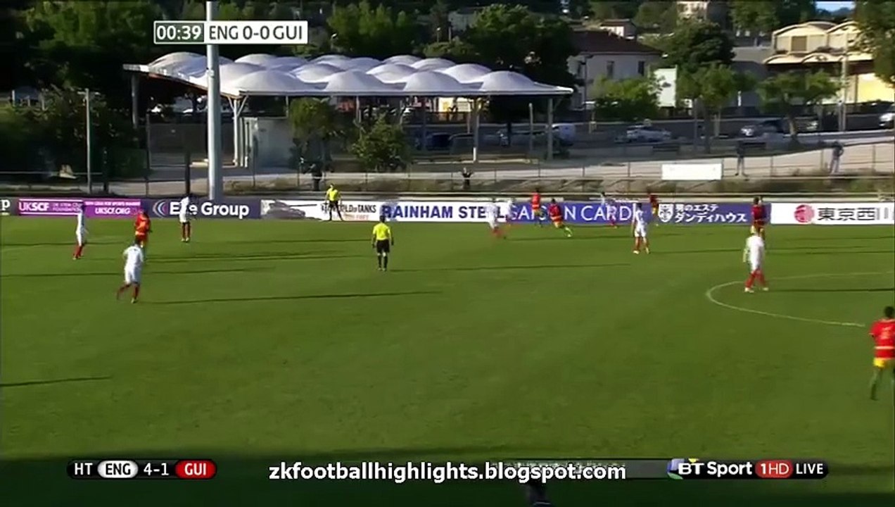 England U20 vs Guinea U20 7-1 All Goals & Highlights HD 23.05.2016