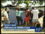 El drama de damnificados en Portoviejo continúa