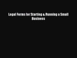 Read Legal Forms for Starting & Running a Small Business Ebook Free