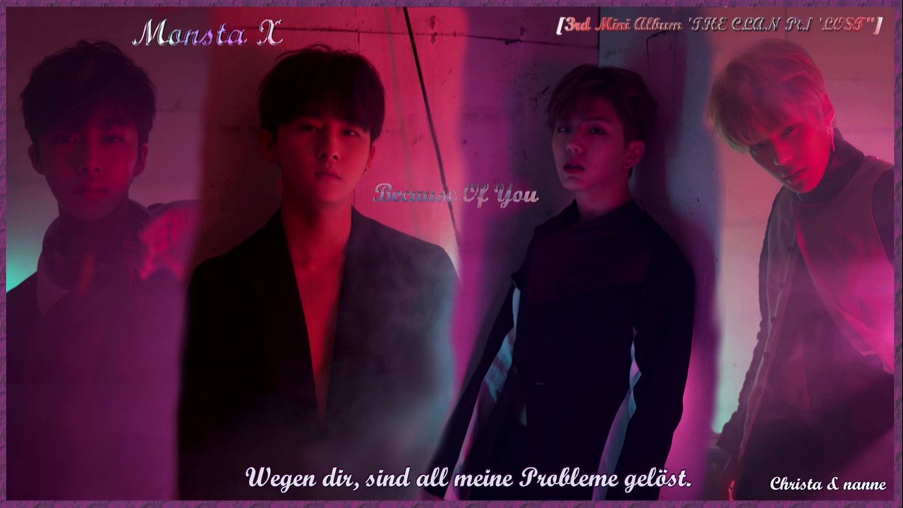 Monsta X -Because Of Youe k-pop [german Sub]