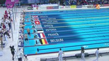 séries 4x100m 4 nages H - ChE 2016 natation (Stasiulis, Perez-Dortona, Metella, Agnel)
