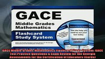 READ book  GACE Middle Grades Mathematics Flashcard Study System GACE Test Practice Questions  Exam  FREE BOOOK ONLINE