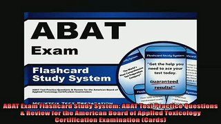 Free PDF Downlaod  ABAT Exam Flashcard Study System ABAT Test Practice Questions  Review for the American  DOWNLOAD ONLINE