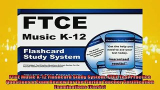 READ book  FTCE Music K12 Flashcard Study System FTCE Test Practice Questions  Exam Review for the  FREE BOOOK ONLINE