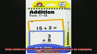 READ book  Flashcards Addition Facts 1118 Flashcards Math  BOOK ONLINE