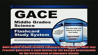 Free PDF Downlaod  GACE Middle Grades Science Flashcard Study System GACE Test Practice Questions  Exam  BOOK ONLINE