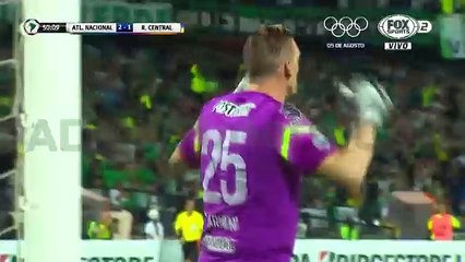 Goles Nacional 3 vs Rosario Central 1 Copa Libertadores Narra El Paisita