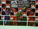 F1 1992_Manche 11_Marlboro Magyar Nagydíj_Podium (en Français - Eurosport - France) [RaceFan96]
