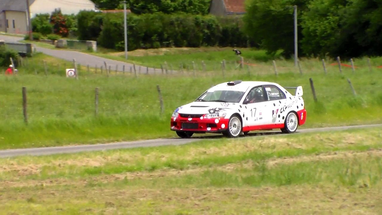 rallye de la vallee du cher 2016      lancer evo 9#17