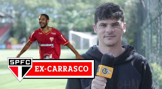 Carrasco vira reforço e São Paulo pode ter duas baixas contra o Coritiba