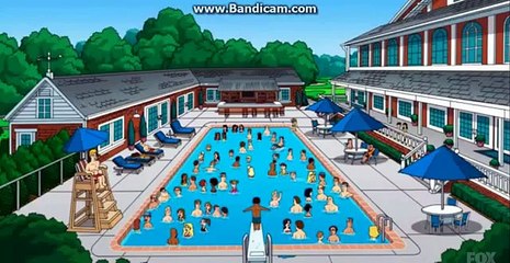 American Dad Stan, Hulk Hogan & Steve vs. Country Club Fight Scene (Reversed)