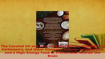The Coconut Oil and LowCarb Solution for Alzheimers Parkinsons and Other Diseases A