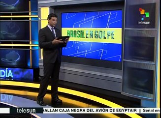 Brasileños se movilizan en rechazo al gobierno interino de Temer