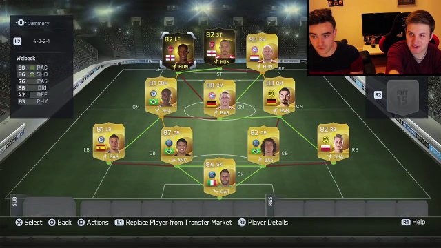 THE BEST 250K TEAM ON FIFA 15!!! Fifa 15 Dual Hybrid Squad Builder