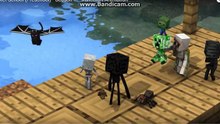 minecraft come for the monster school song
