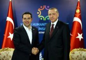 Cumhurbaşkanı Erdoğan, Yunanistan Başbakanı Çipras ile Görüştü