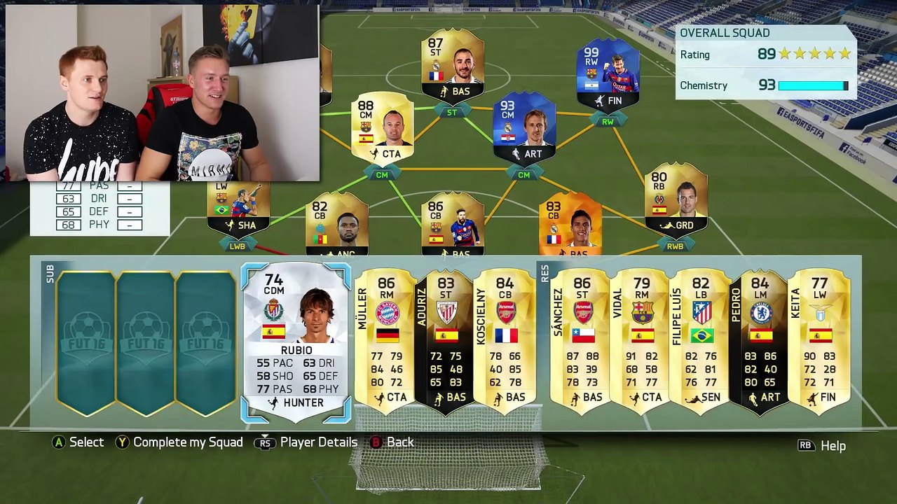 THE IMPOSSIBLE 191 FUT DRAFT! - FIFA 16 Fut Draft Challenge!