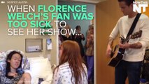 Florence Welch Gives A Private Concert To A Young Hospice Patient