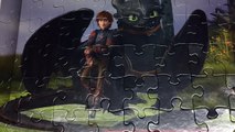 Dreamworks Dragons Puzzle Games Hiccup & Toothless Rompecabezas Play Set De Kids Toys