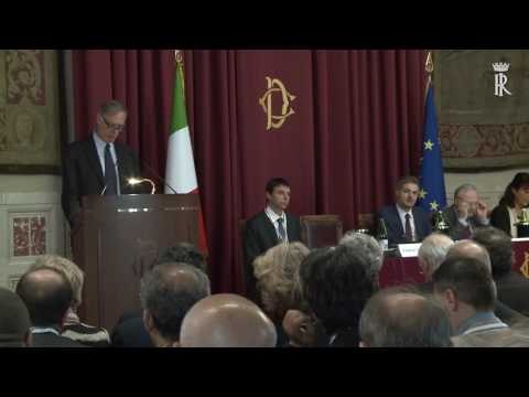 Roma - Mattarella al rapporto annuale ISTAT (20.05.16)