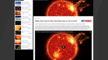 NASA: Solar Superflares May Have Been 'Key to Life On Earth'