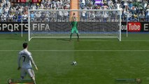 The Rabona Penalty in FIFA