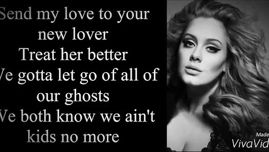 Adele - Send My Love [Lyrics] - video dailymotion