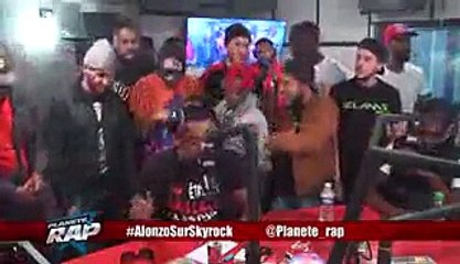 Alonzo 'Vaillant' en live dans Planète Rap !