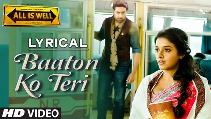 Baaton Ko Teri Video SOng with LYRICS By Arijit Singh
