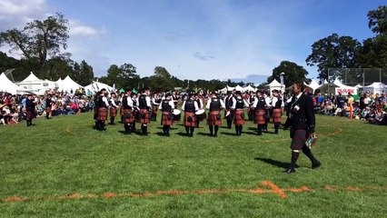 SFU pipe band - Glasgow Police 2016